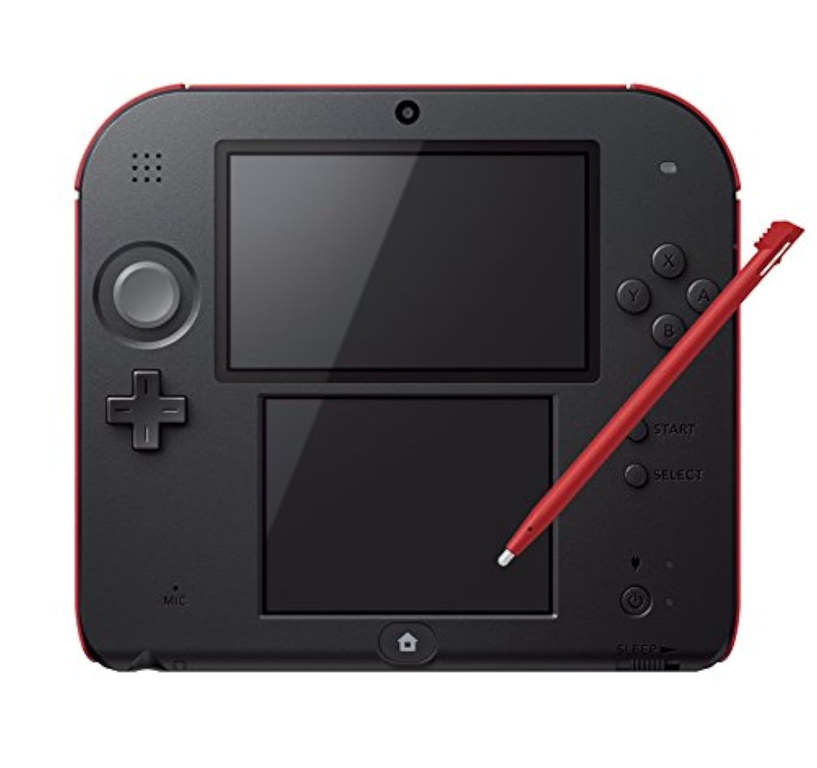 Nintendo 2DS Crimson Red Portable System Very Good