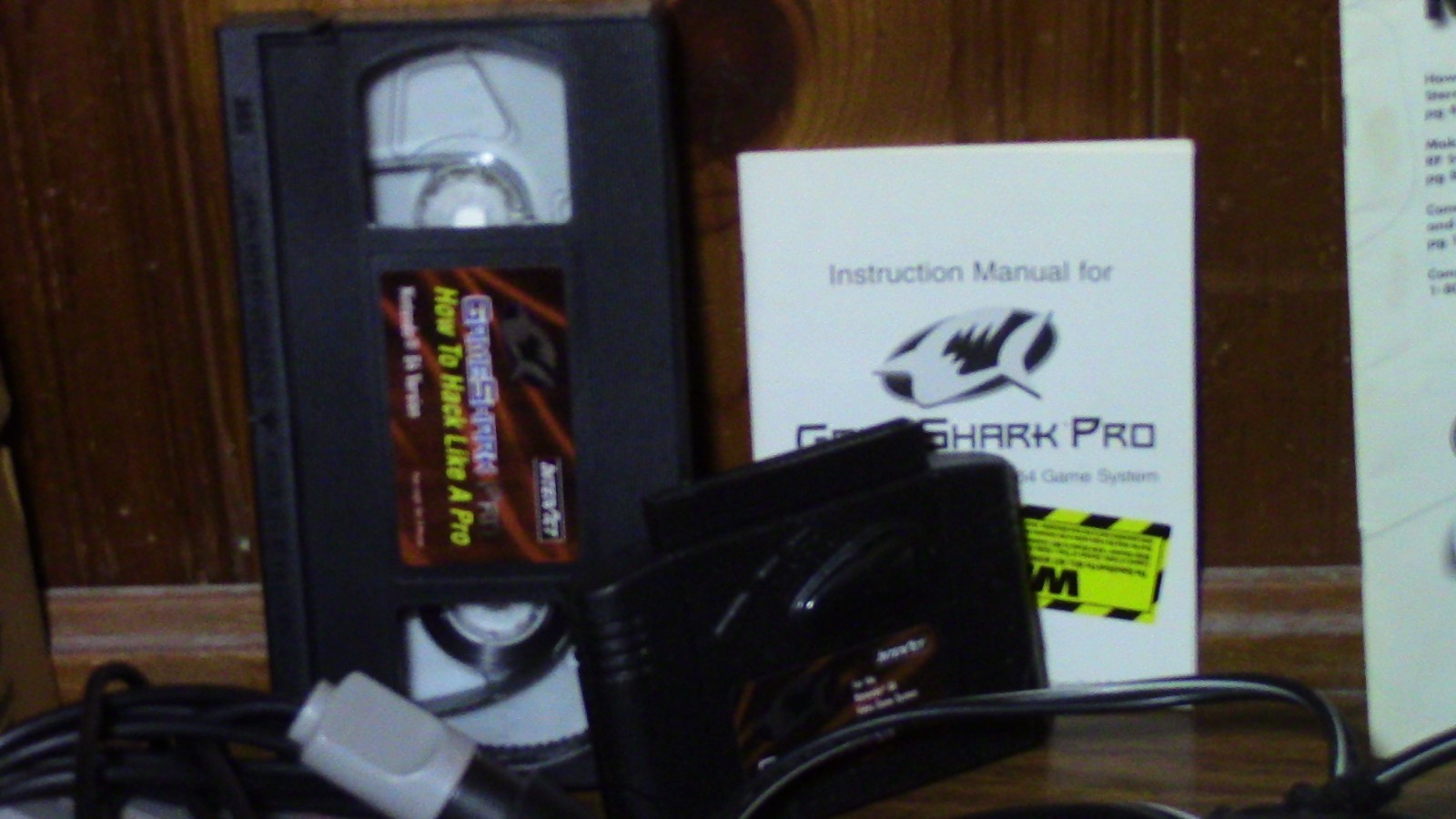 Nintendo 64 N64 Console with Expansion Pak & Peripherals & GameShark Pro