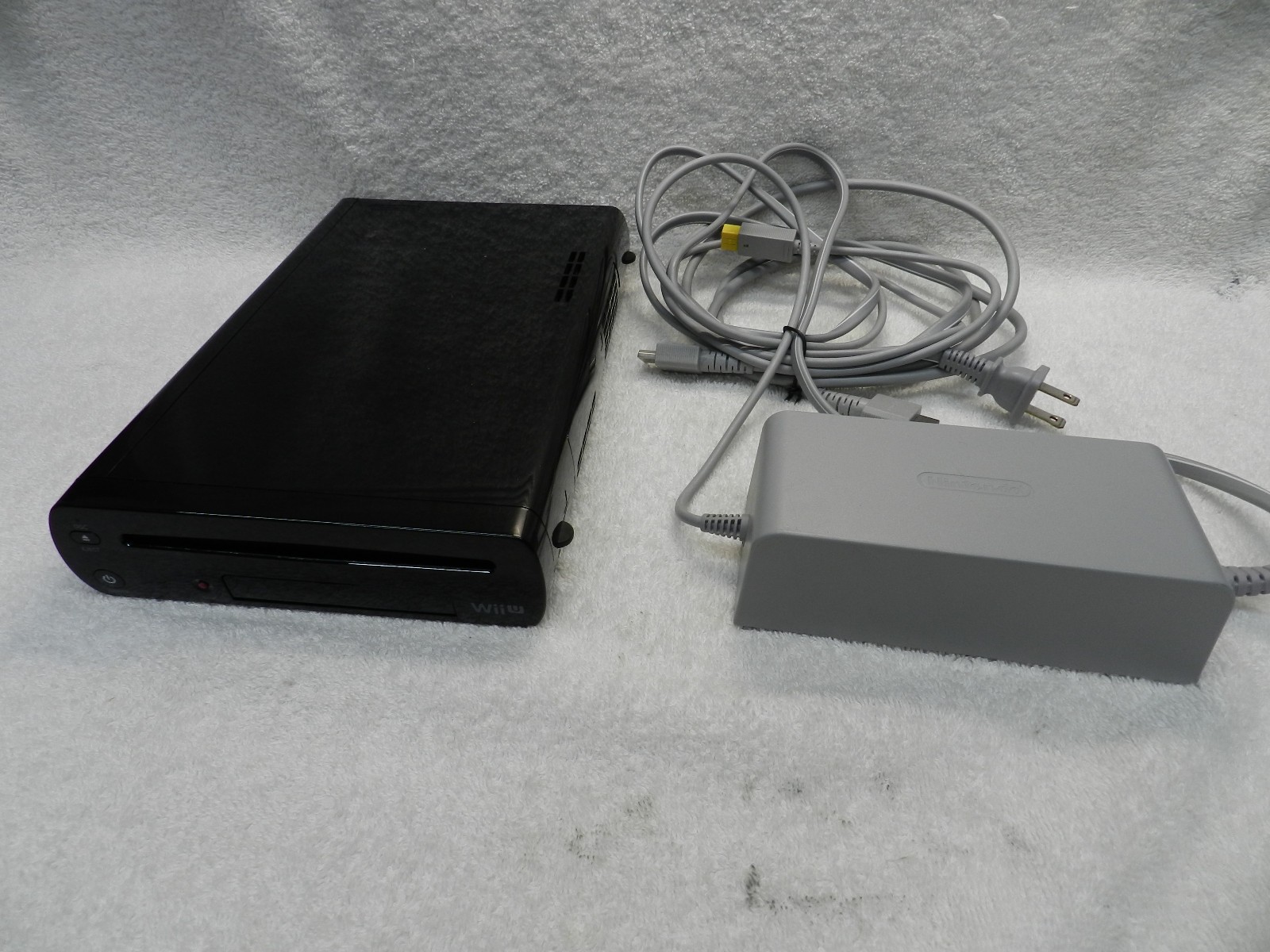Nintendo Wii U WUP-101(02) 32GB Black Tested & Works!