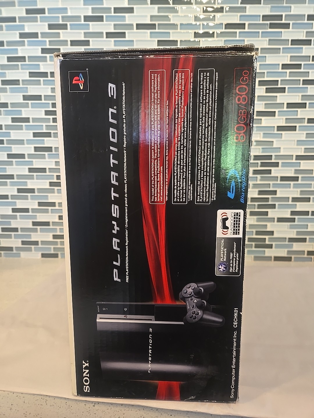 PlayStation 3 80GB Console Box ONLY
