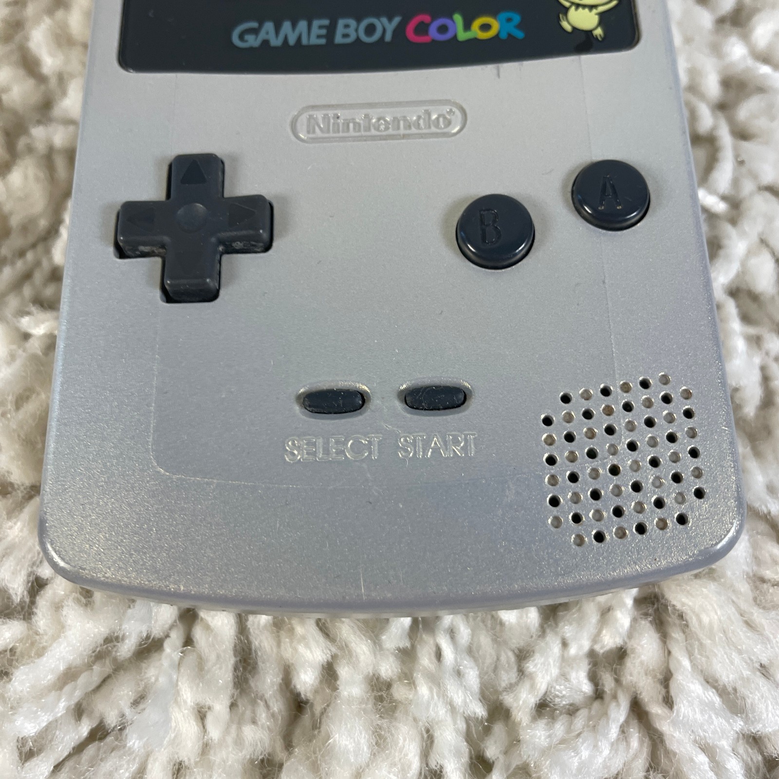 Nintendo GameBoy Color GBC Gold Silver Pokémon Pikachu Pichu Console CGB-001