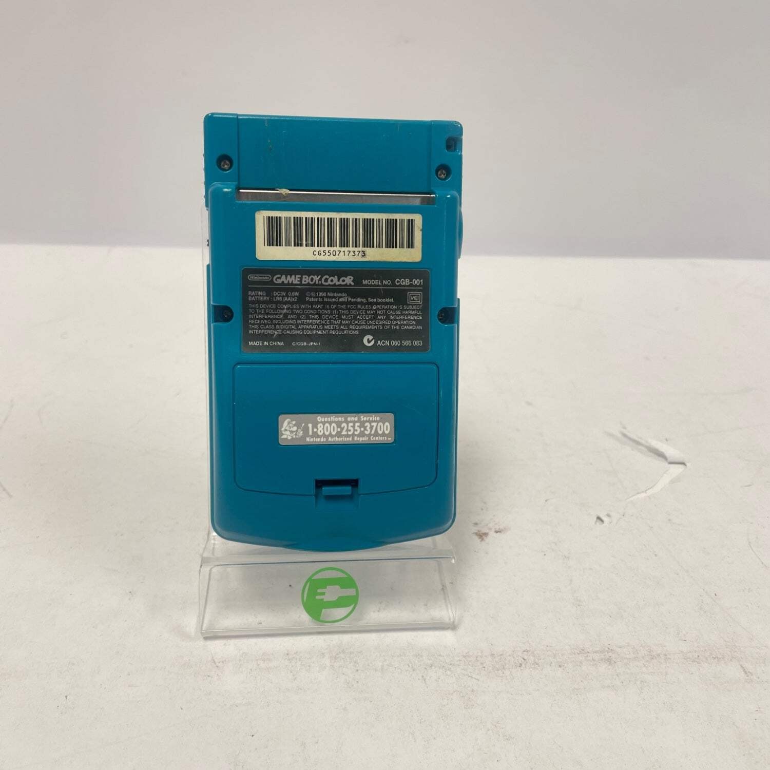Nintendo Game Boy Color Handheld Game Console CGB-001 Teal