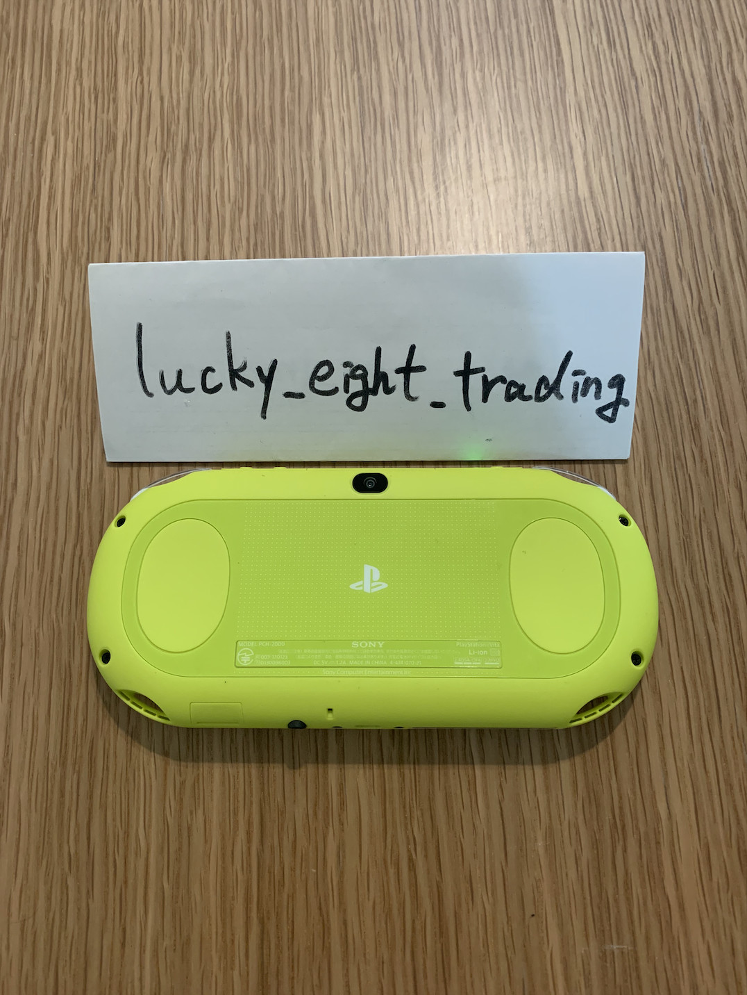 PS Vita Lime Green White PCH 2000 ZA13 Console only PSV Slim [H]