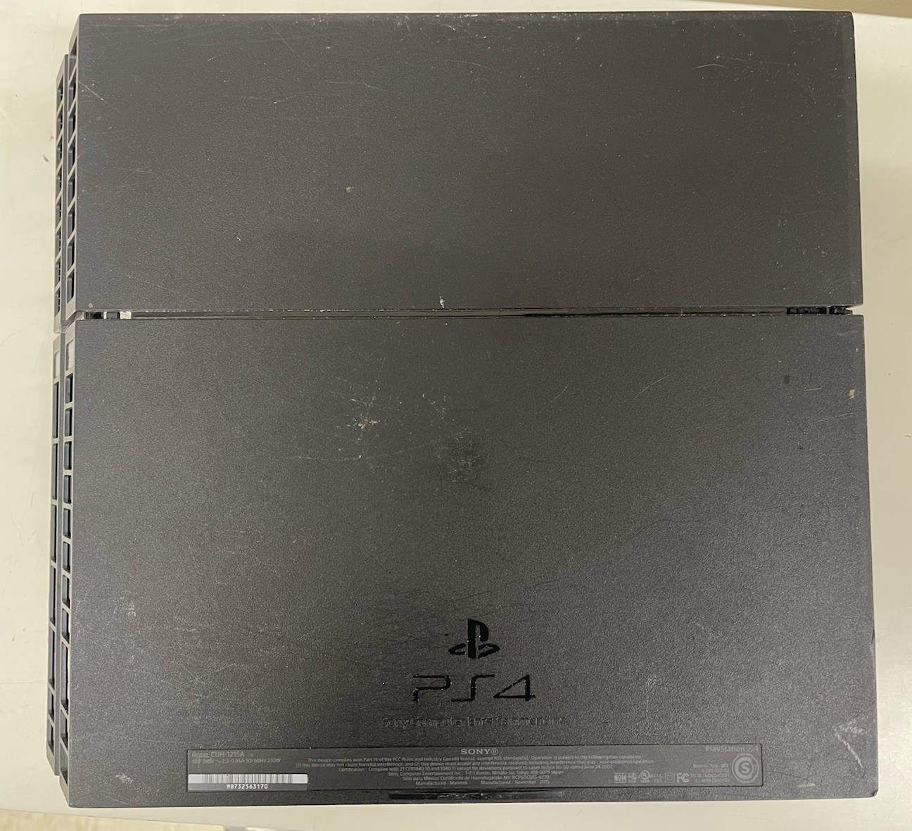 Sony Playstation 4 500GB Black Console PS4 W/ Controller & Power Cord Tested