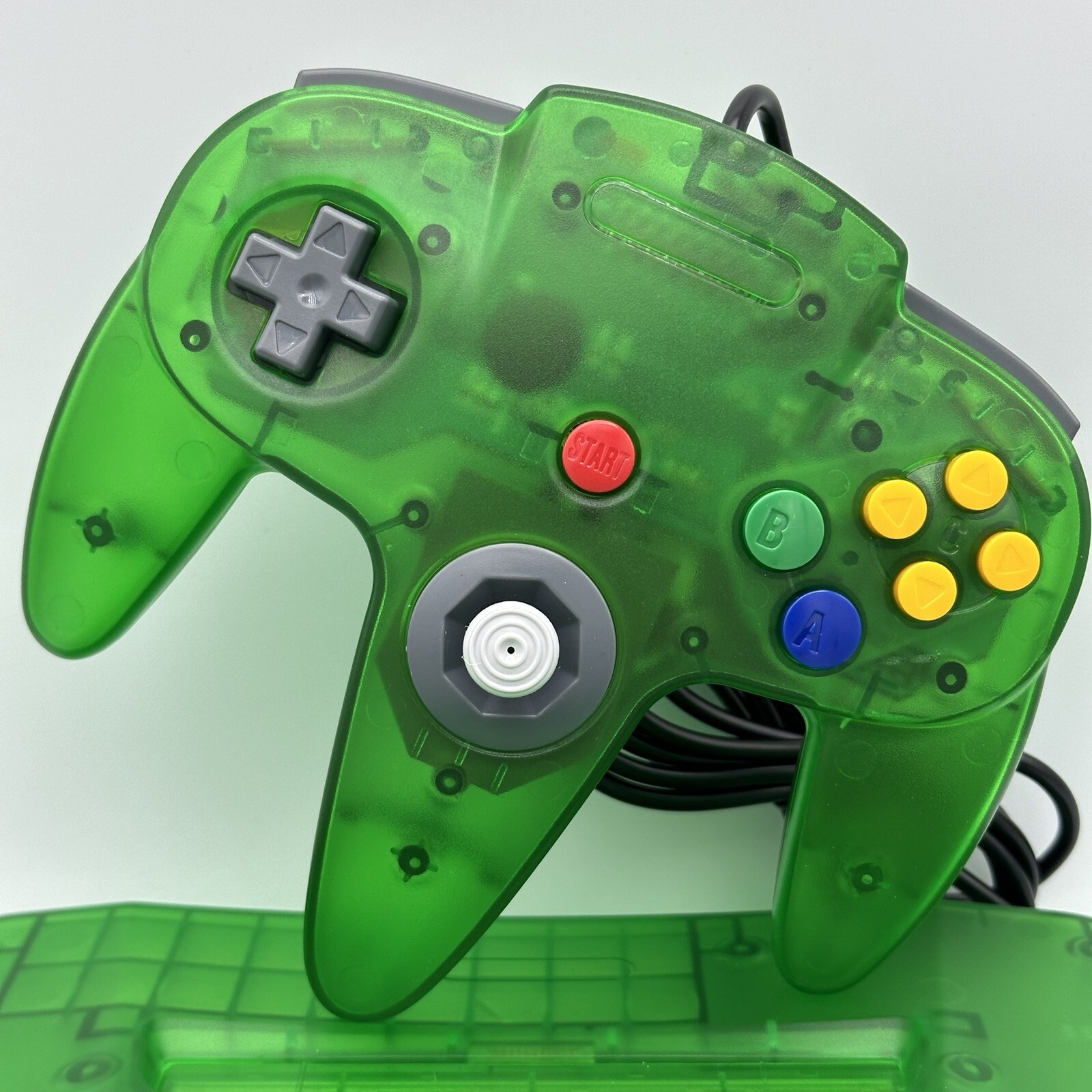 NEW Nintendo 64 N64 Limited Clear Jungle Green Custom Console System Funtastic
