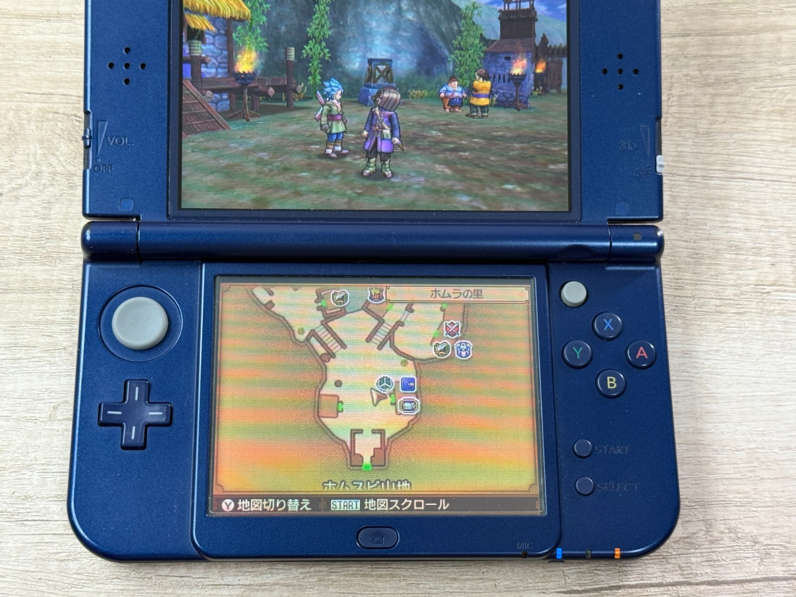 Nintendo New 3DS XL Metallic Blue Console Tested Japan ver D8106