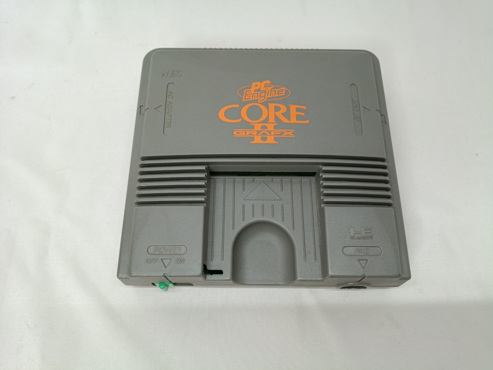 PC Engine CORE GRAFX II console Controller Street Fighter II’ NTSC-J Tested