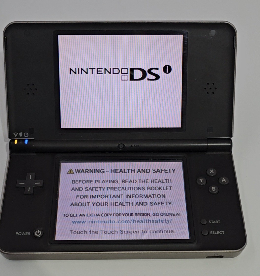 Nintendo DSi XL Bronze Brown With Original Box, Charger, Stylus Tested Works