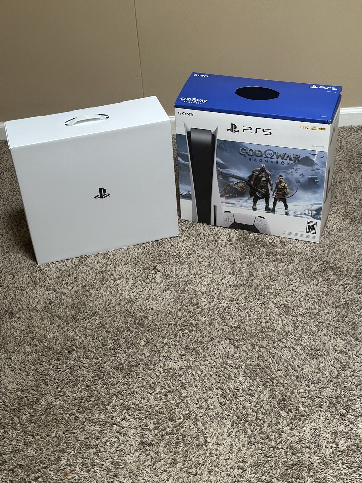 2 Sony PS5 Blu-Ray Edition Console – White