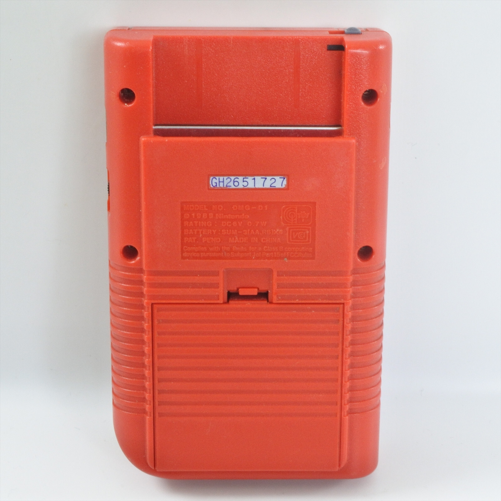 JUNK Gameboy Bros Console RED Original Classic Not Working Nintendo CHINA 727 gb