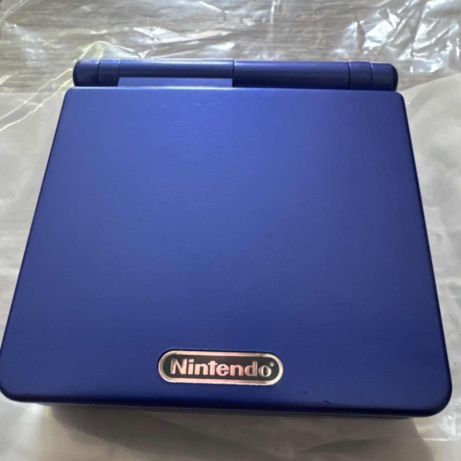 Nintendo Game Boy Advance SP Console – Cobalt Blue – Tested W/ Charger Clean