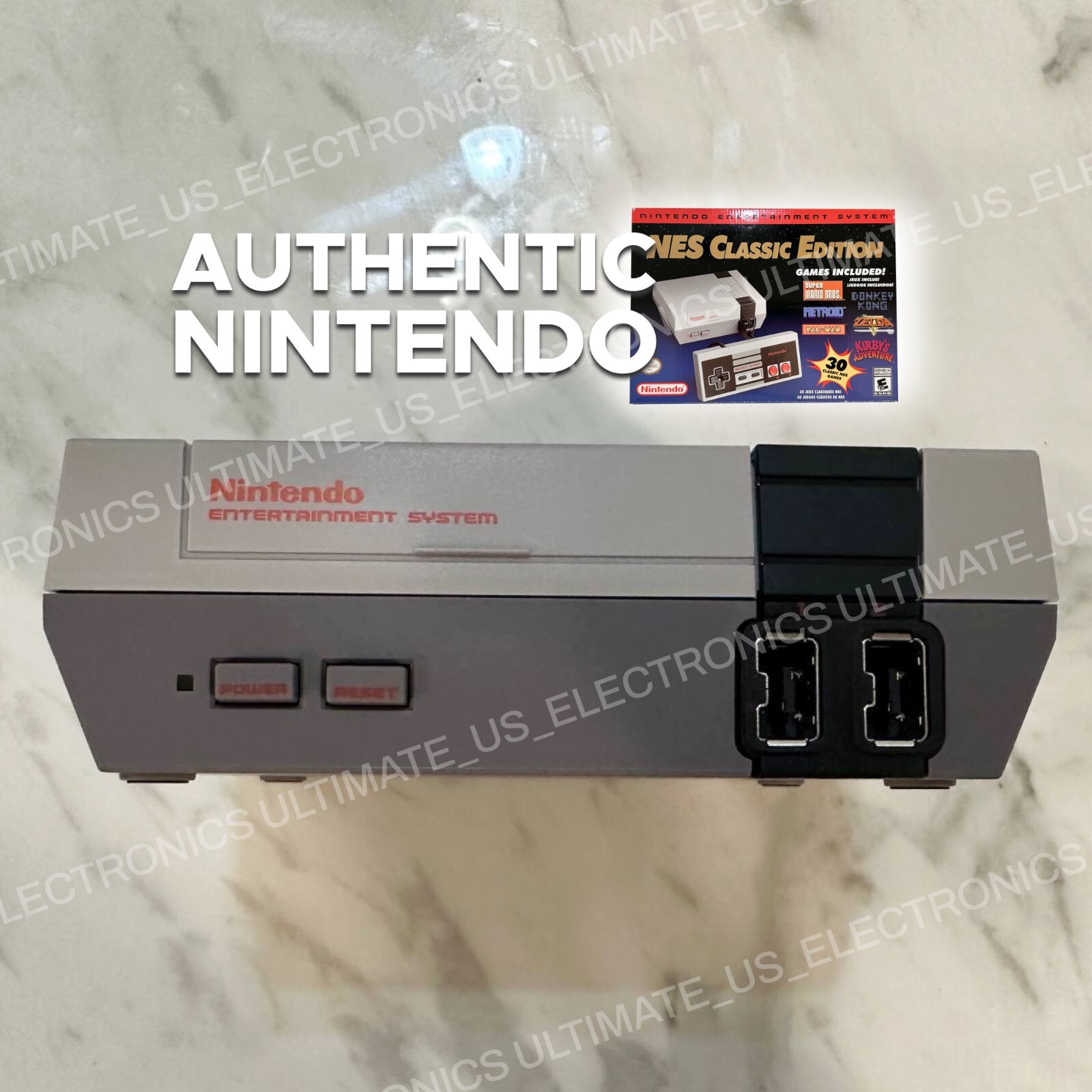 Authentic Nintendo Classic Edition NES Mini Game Console USA Genuine 30 Games