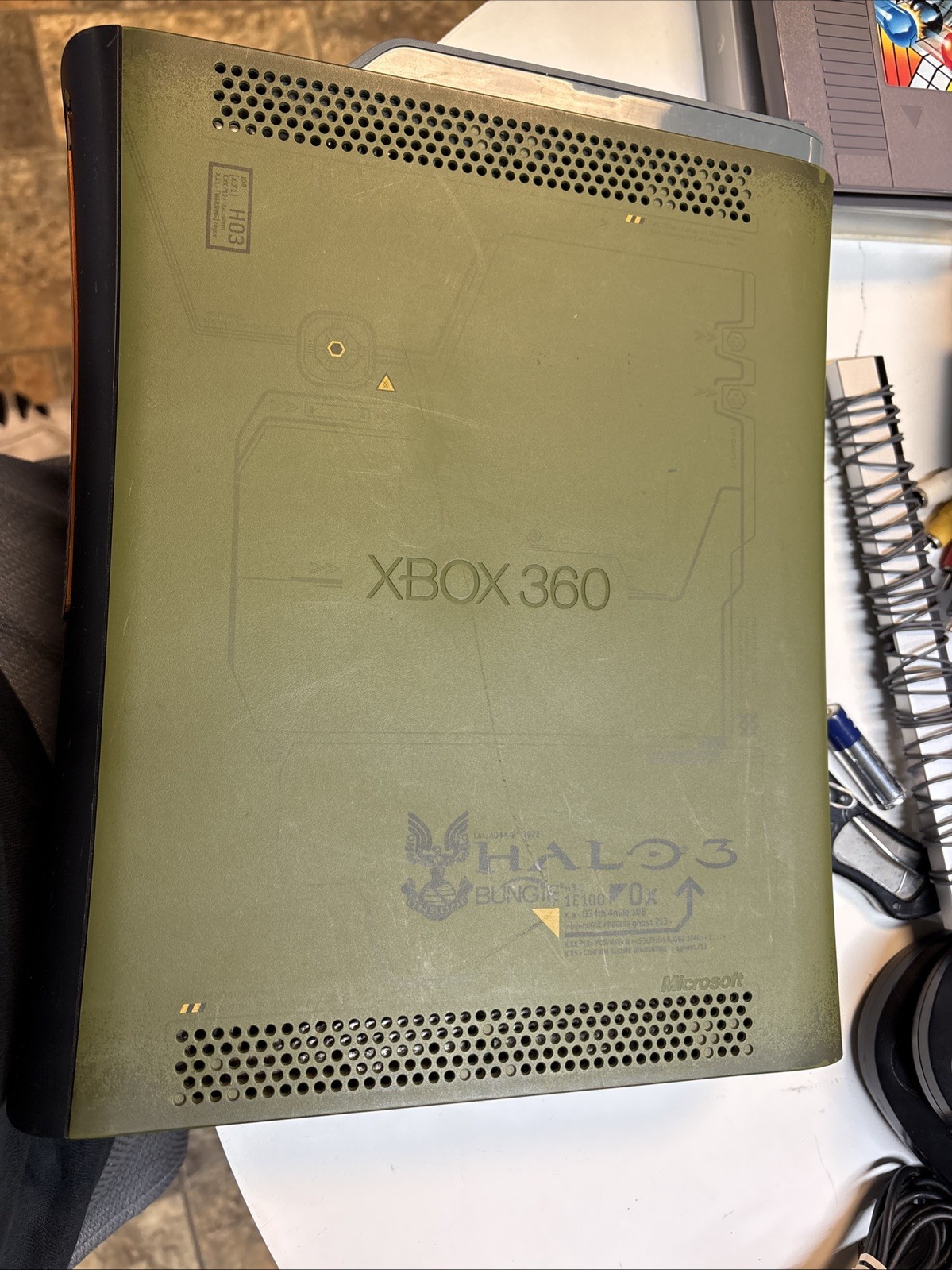 Microsoft Xbox 360 Console Only Halo 3 Special Edition Tested & Working