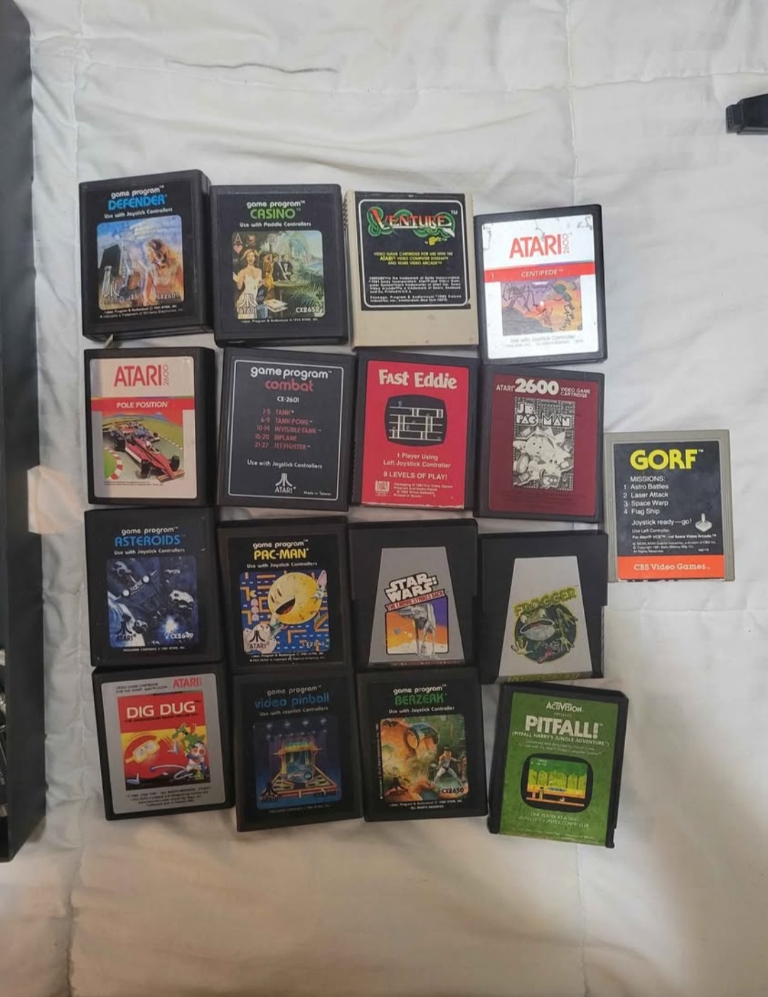 Atari CX-2600 Light Hitter Sixer Console w/ 17 Games & Accessories- Tested