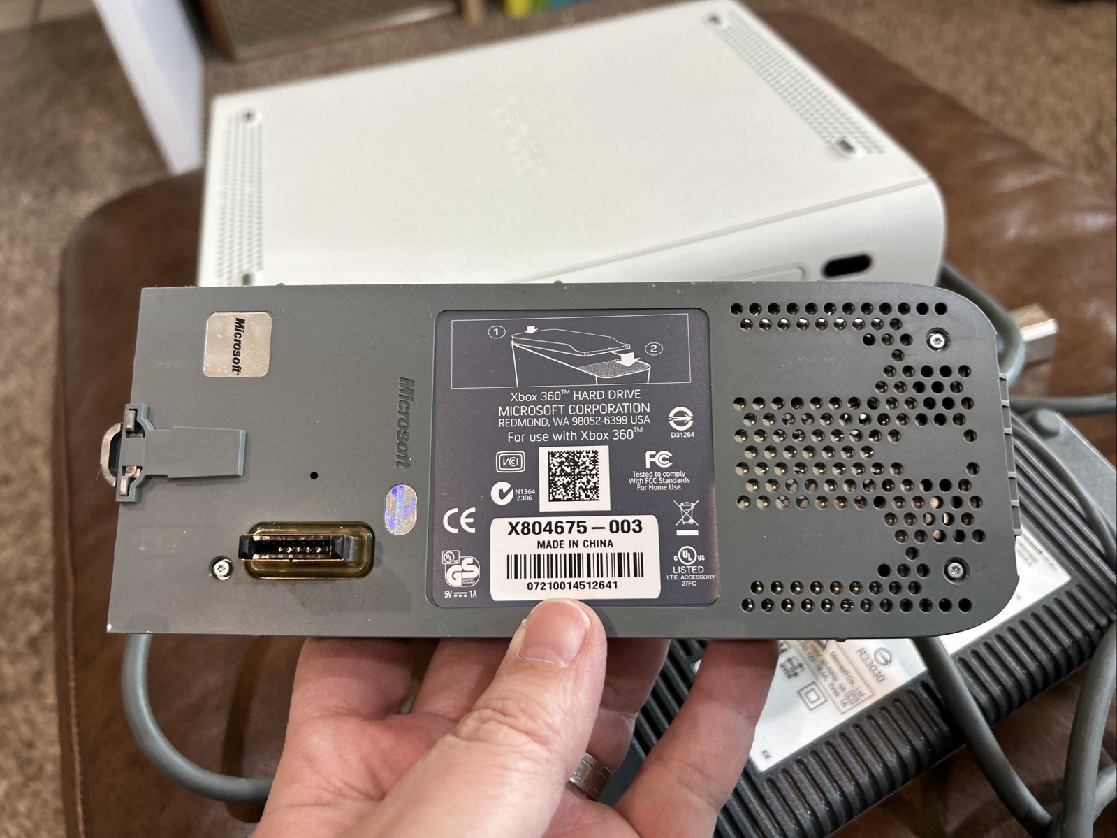 Microsoft Xbox 360 With Hard Drive. Not Working