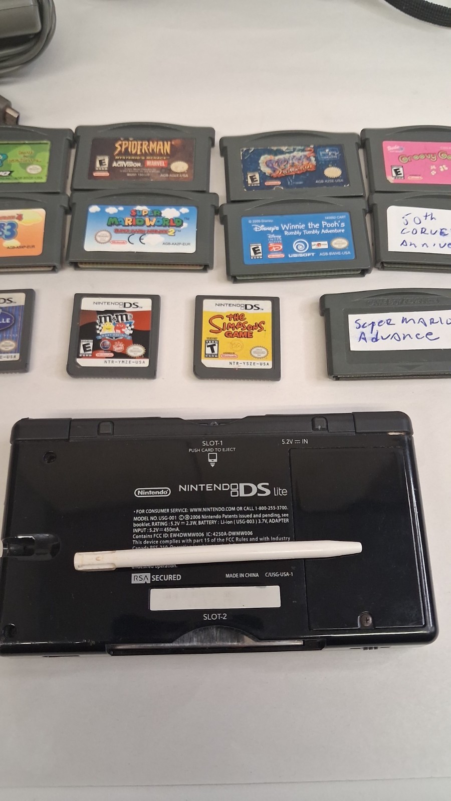 Nintendo DS LITE Game Lot