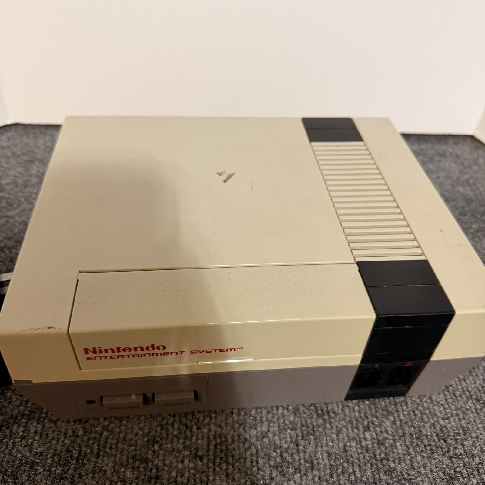 Vintage Nintendo NES-001 Console Gray Japan NTSC-U/C AC Adapter Tested System