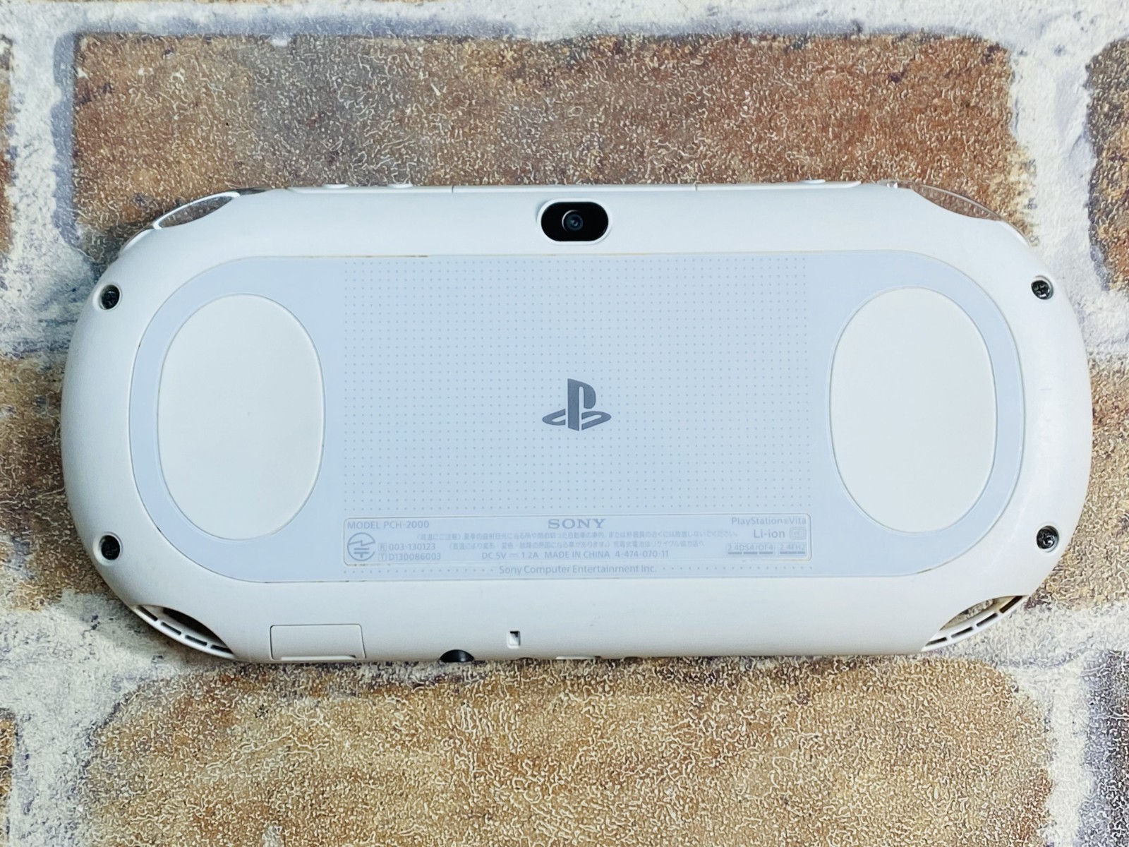 PS Vita Light Blue White PCH-2000 Sony Japan Mobile Case 16GB Charger Ex DDP