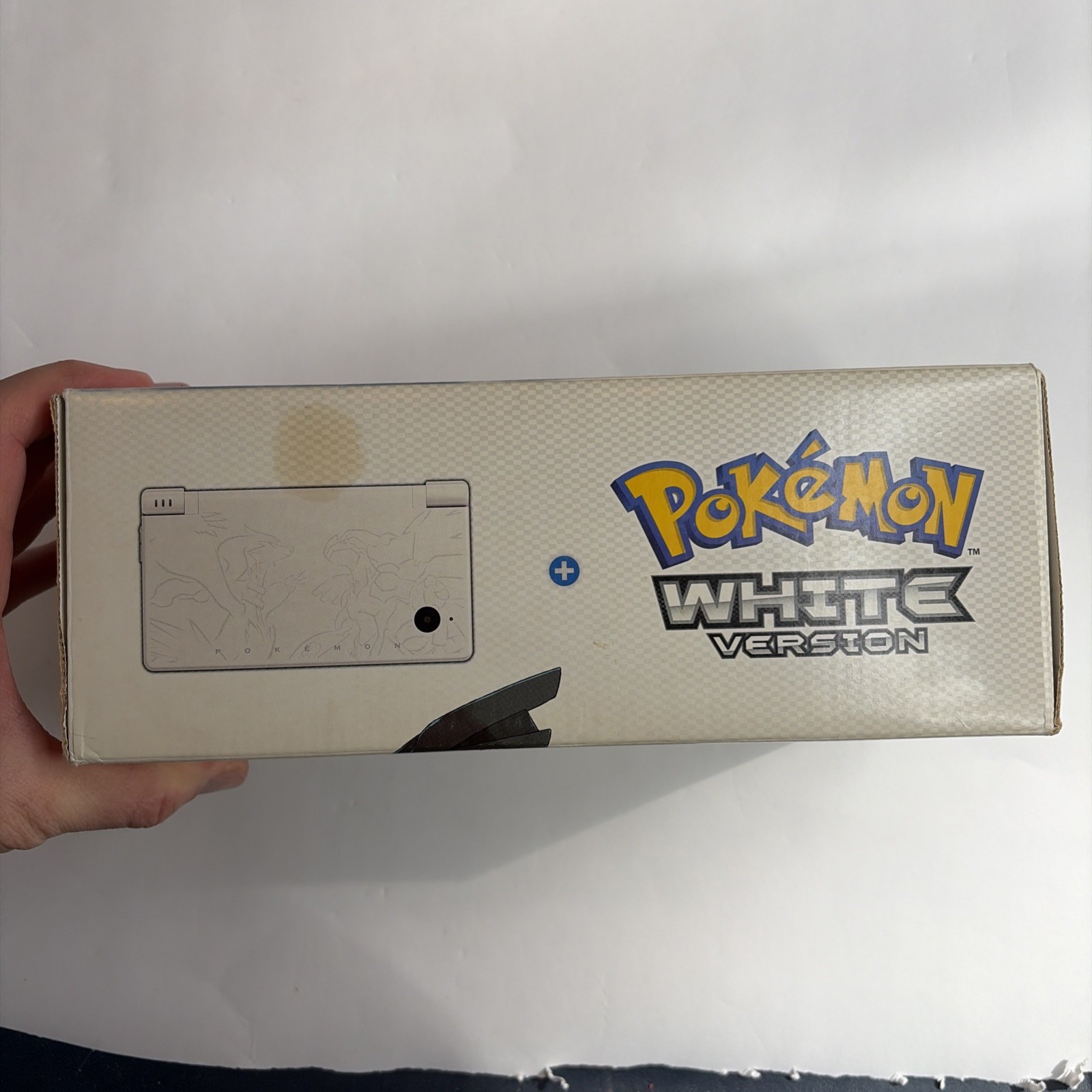 Nintendo DSi Pokemon White Reshiram Zekrom Edition Box And Inserts Only! PAL