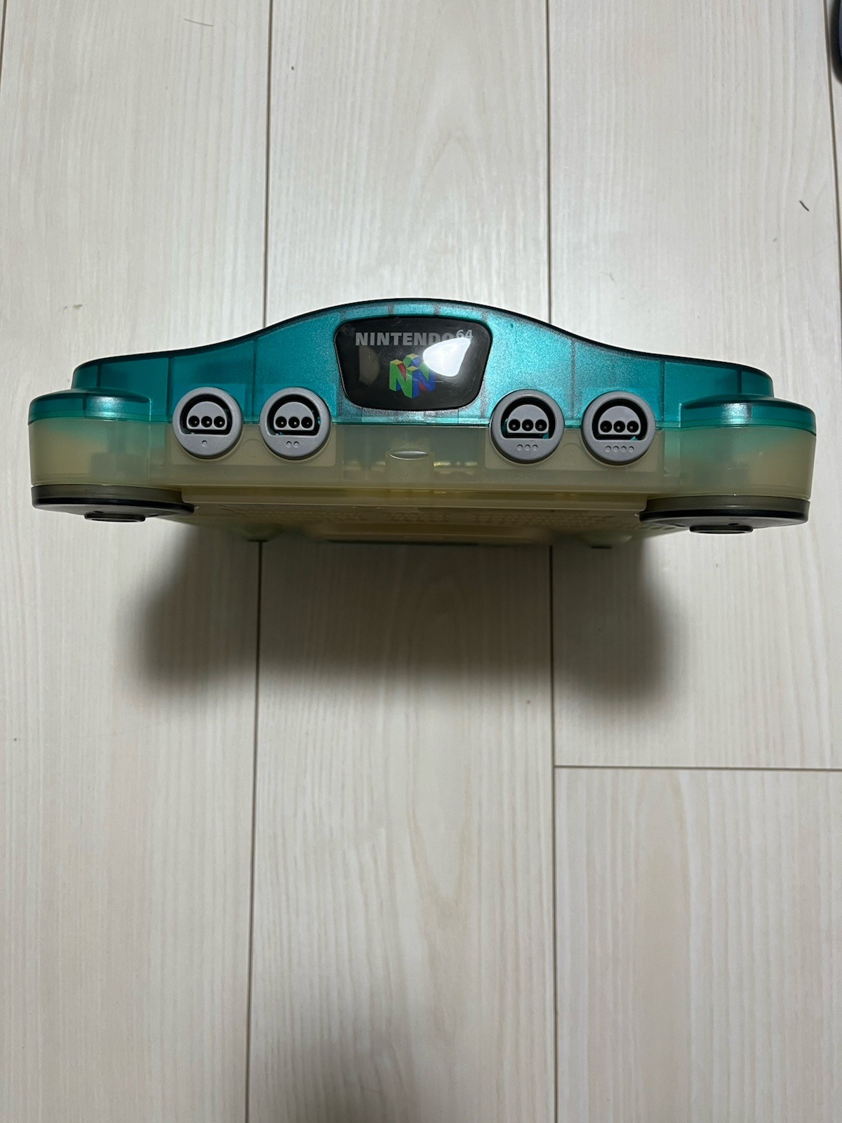 【TESTED 】Nintendo 64 N64 console Clear Blue Console Japan Limited NTSC-J