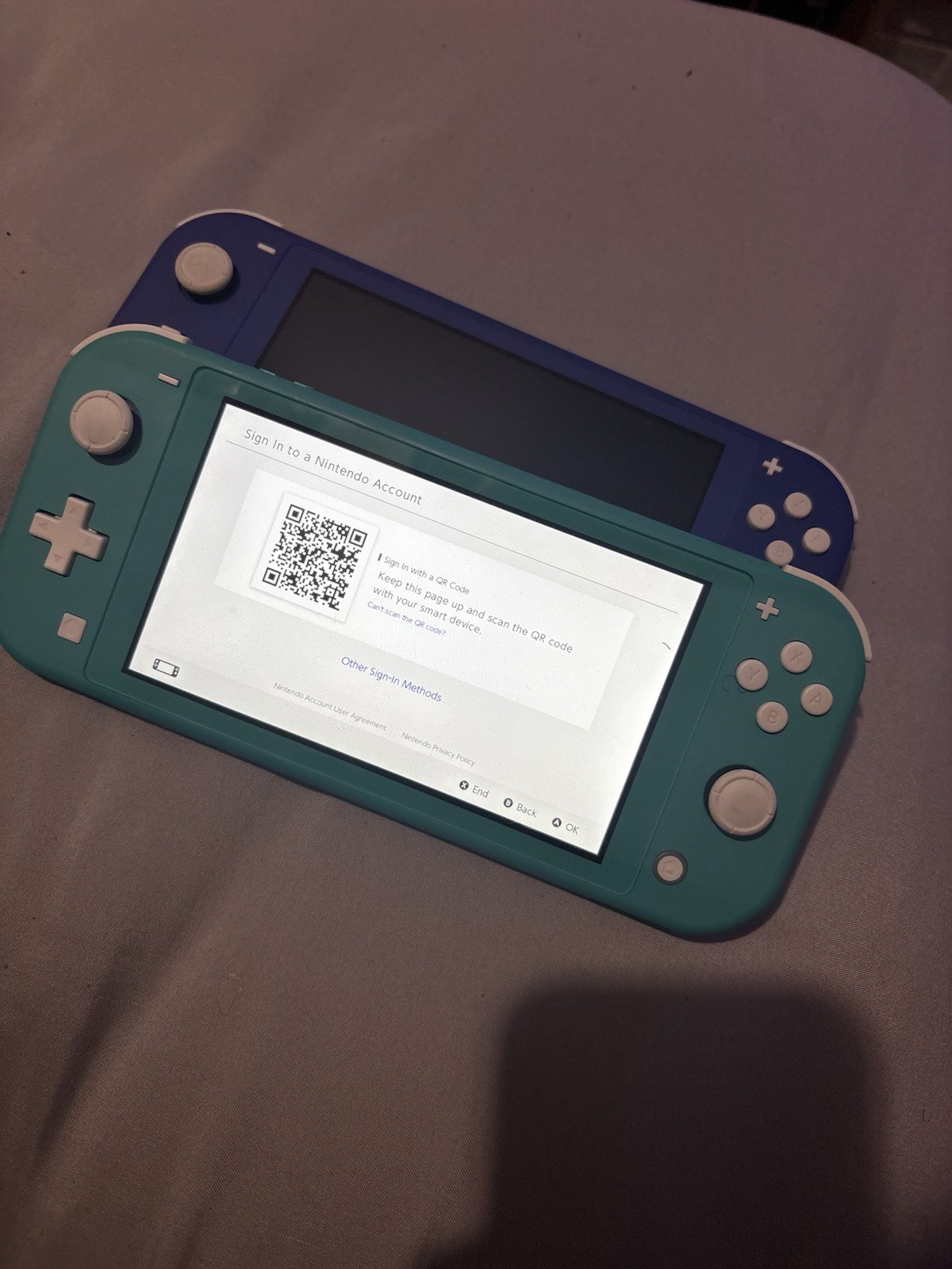 Nintendo Switch Lite Turquoise Handheld Console Wi-Fi Capability Headphone Jack