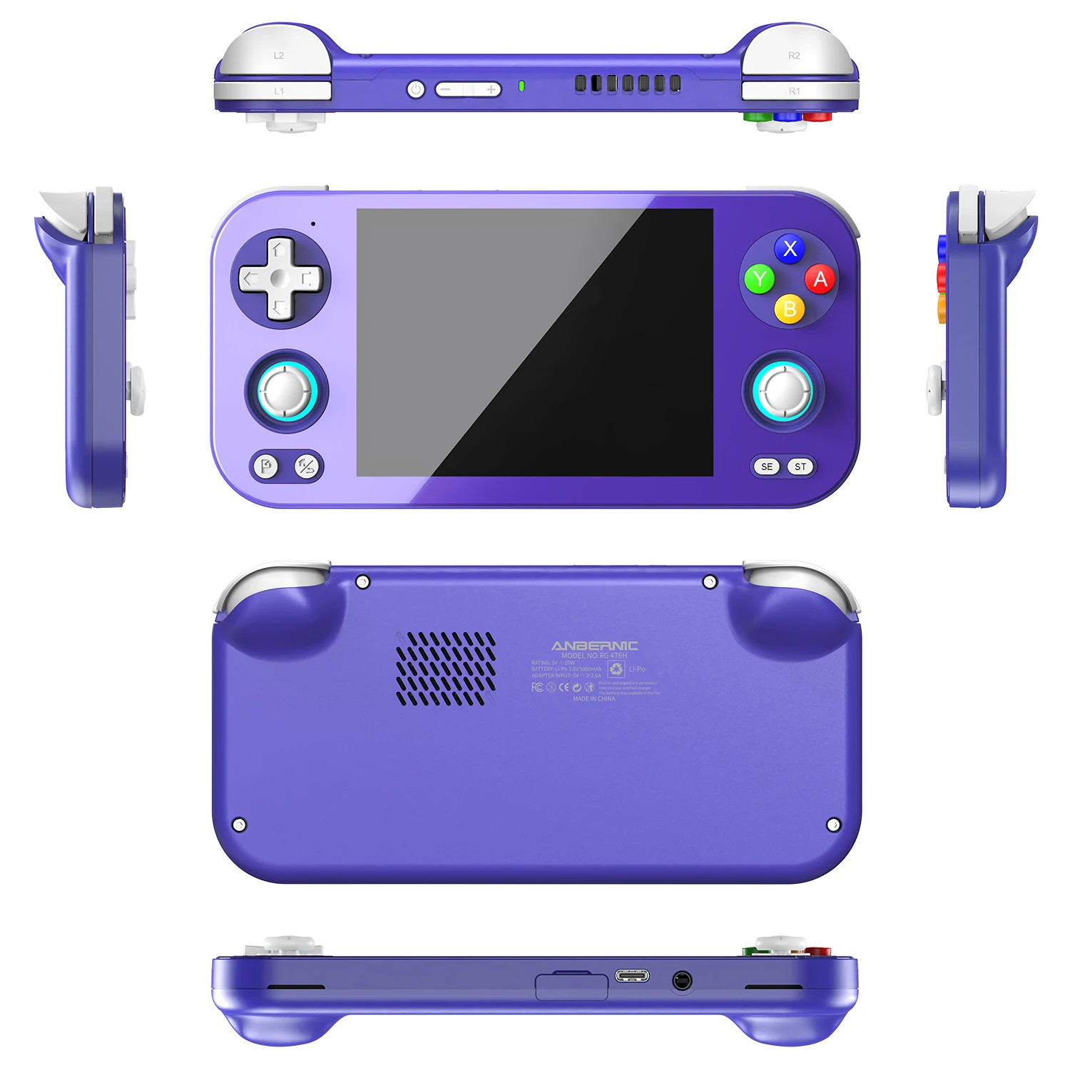 RG476H Handheld, Android 13 Unisoc T820 LTPS Console-128GB