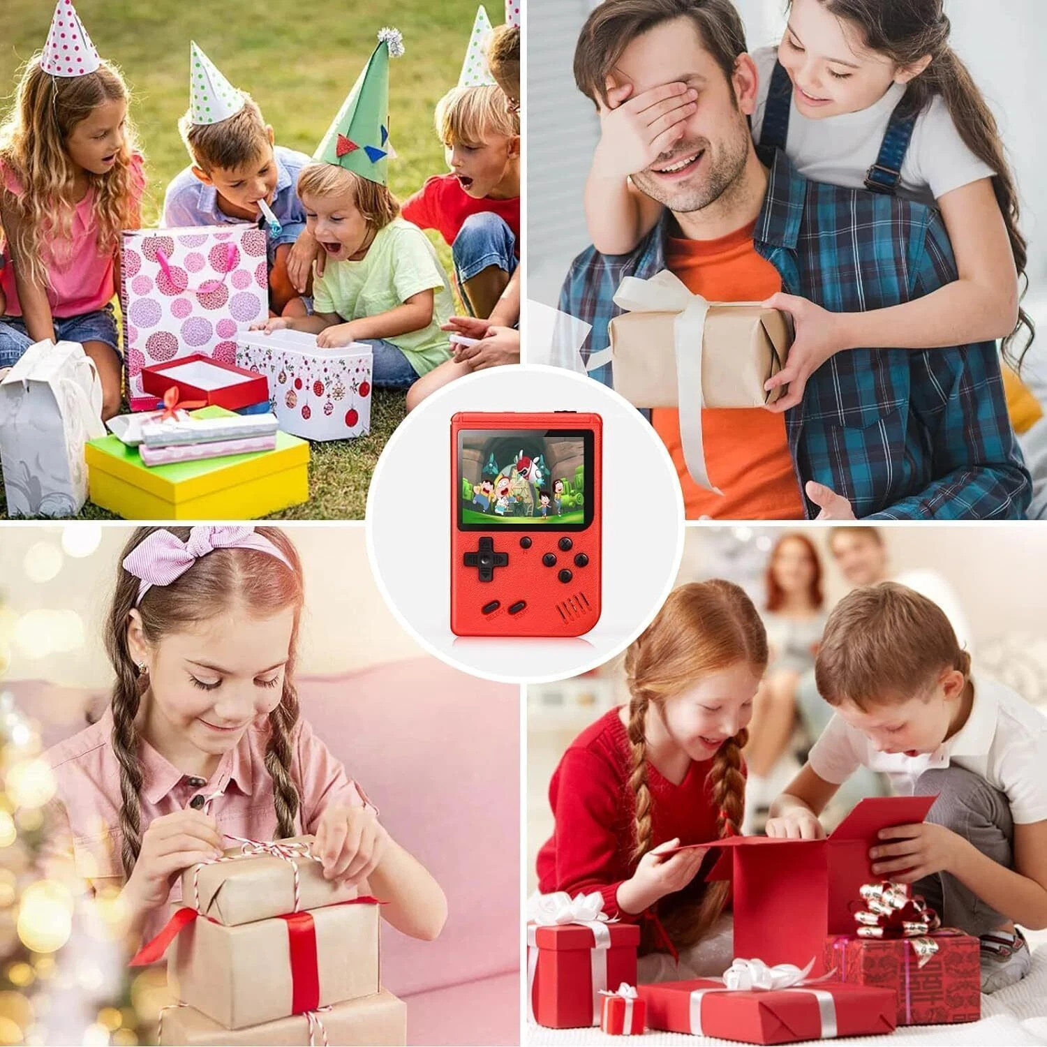 Mini Retro Video 500 Classic Games FC Game Console Player Handheld For Kid Adult
