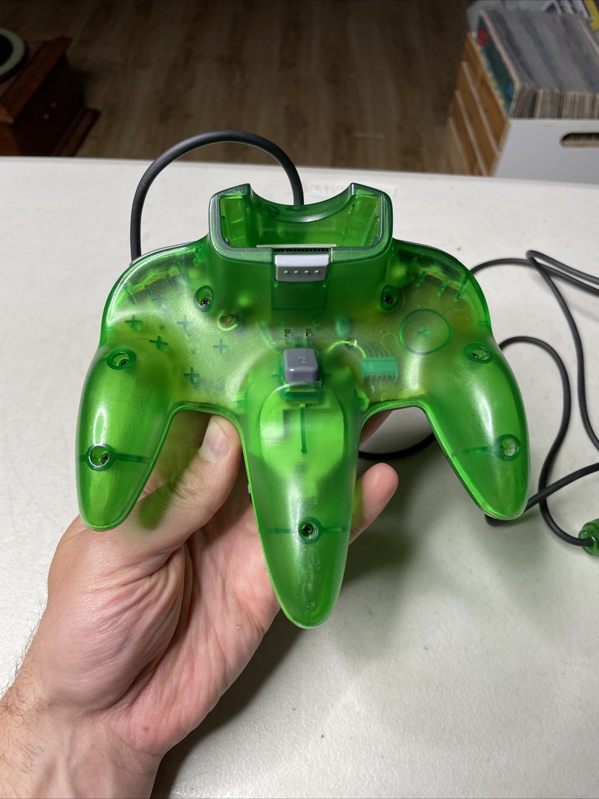 Nintendo 64 Funtatsic Jungle Green Console Tested Working W Controller Expansion