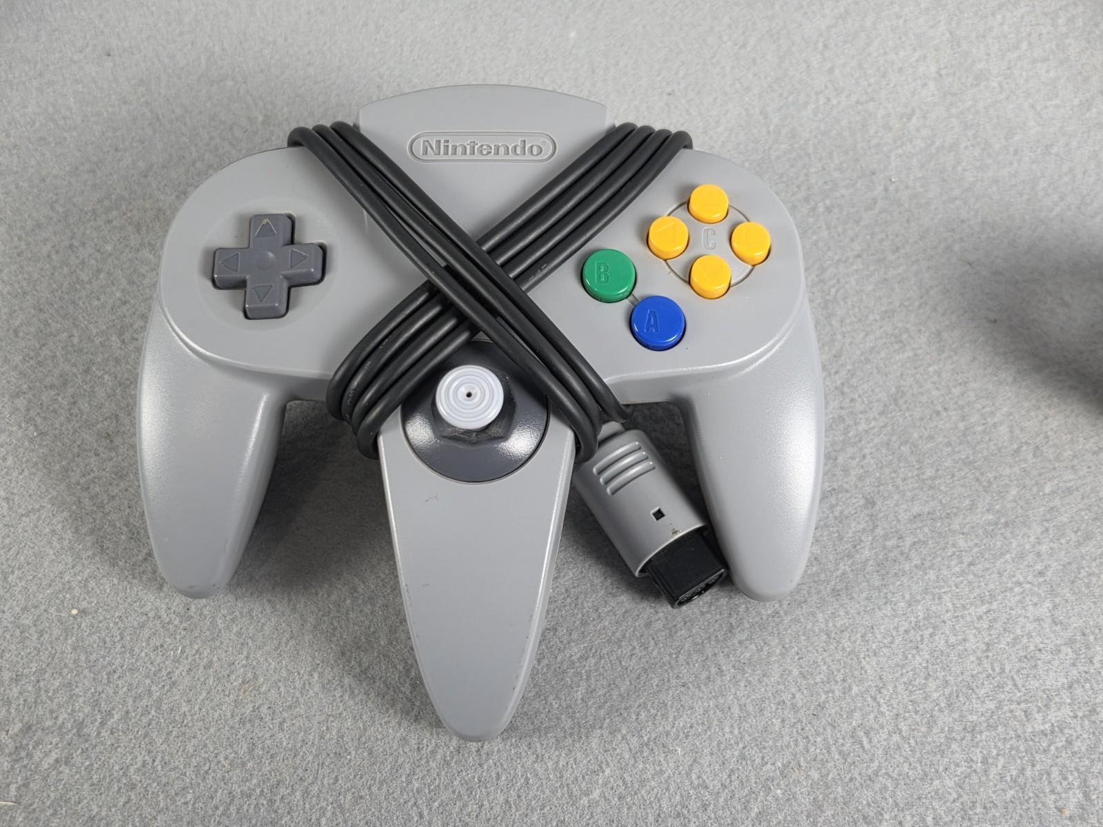 Nintendo 64 N64 Console OEM Controller NBA Courtside RF Adapter Tested Bundle