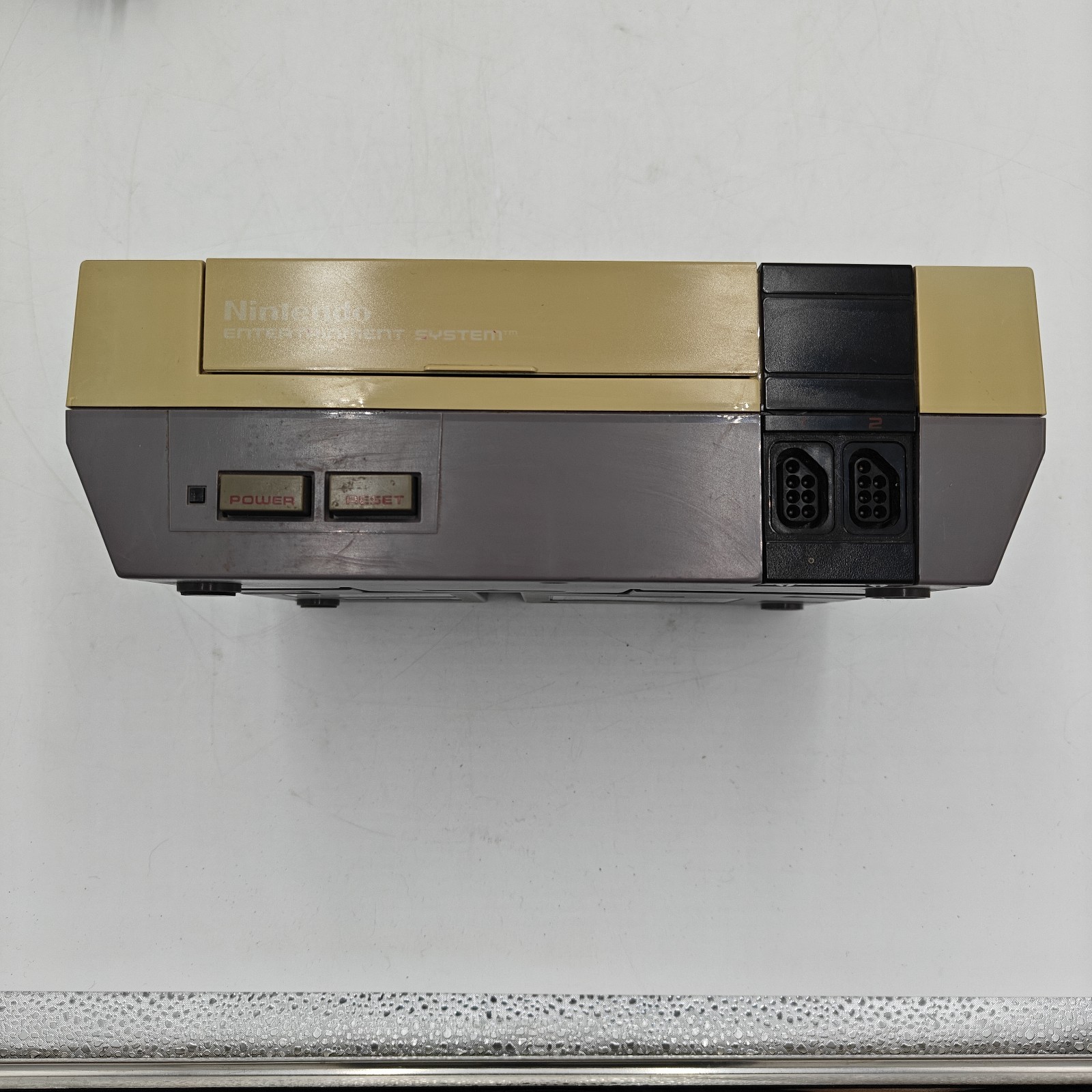 Original Authentic Nintendo NES Console with Cords (AC & AV) OEM Tested Working