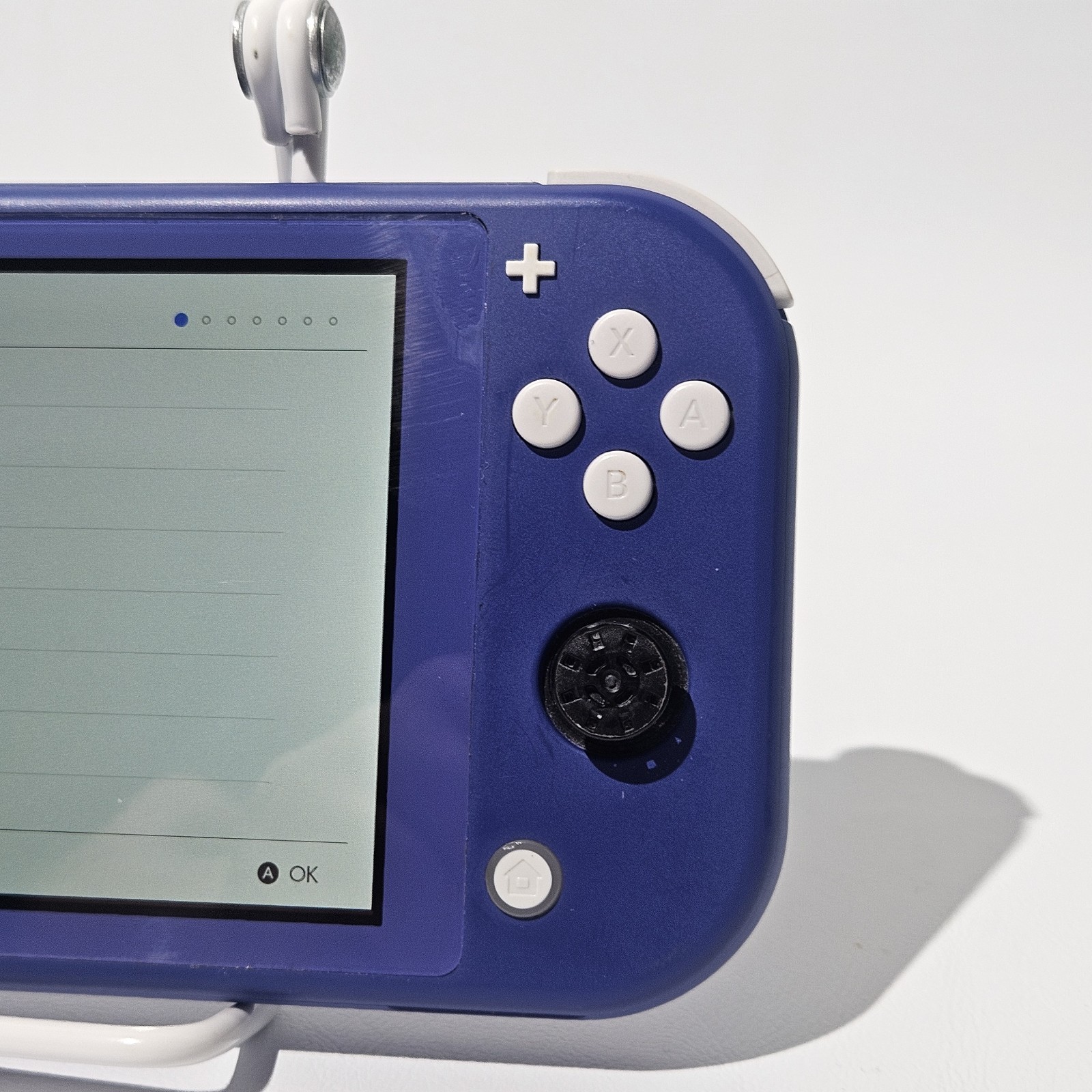 Nintendo Switch Lite HDH-001 Handheld Console System 32GB Blue – No Grip Tested