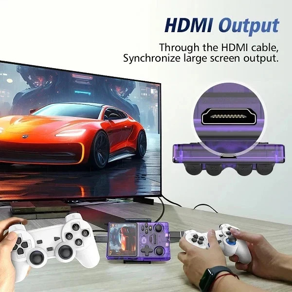 M18 Pro Portable game console with controls combo 10000 games and TV console