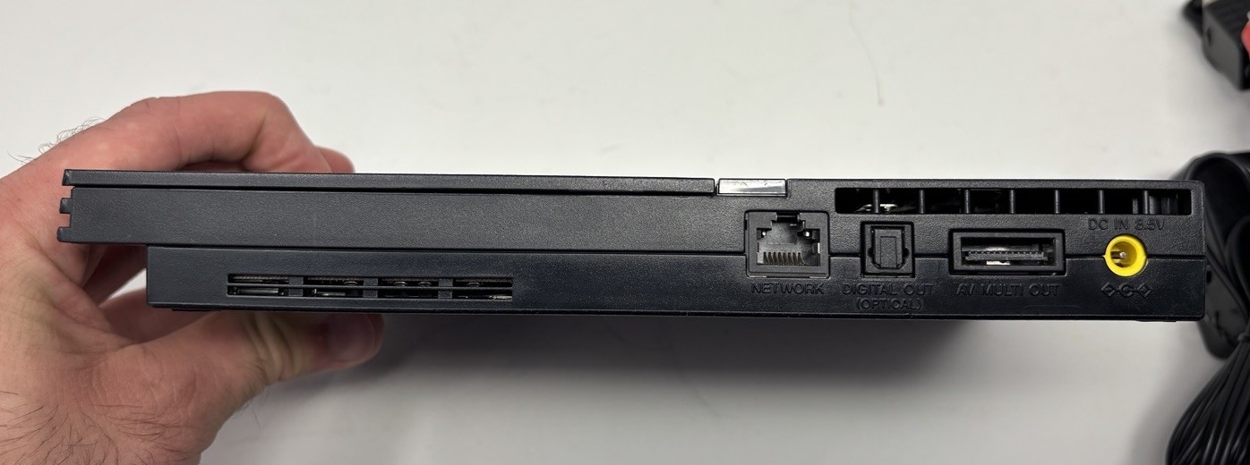REFURBISHED – Sony PlayStation 2 PS2 Slim Console Bundle – NEW LENS + BATTERY