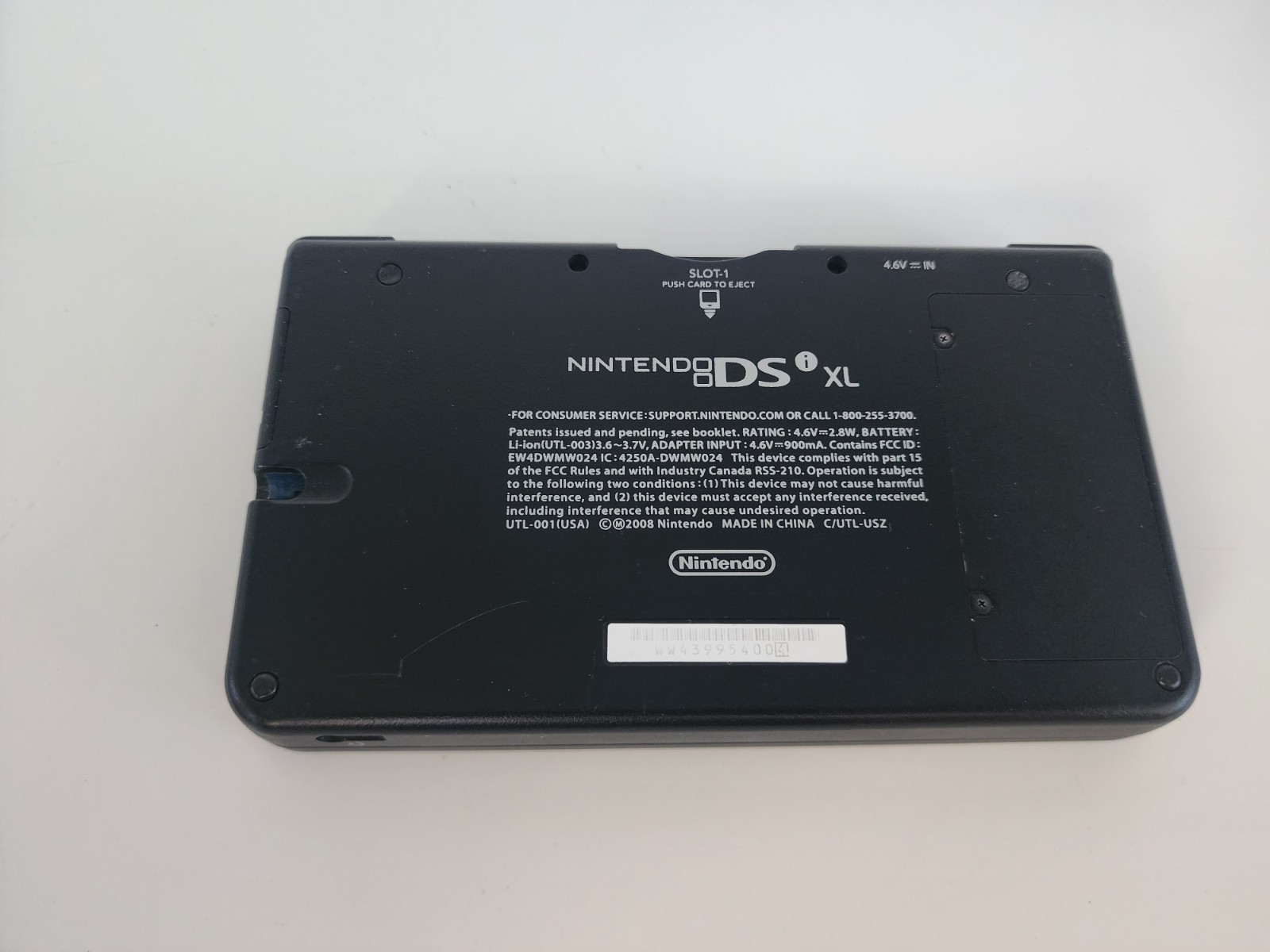 Nintendo DSi XL Handheld System Midnight Blue For Parts/Repair