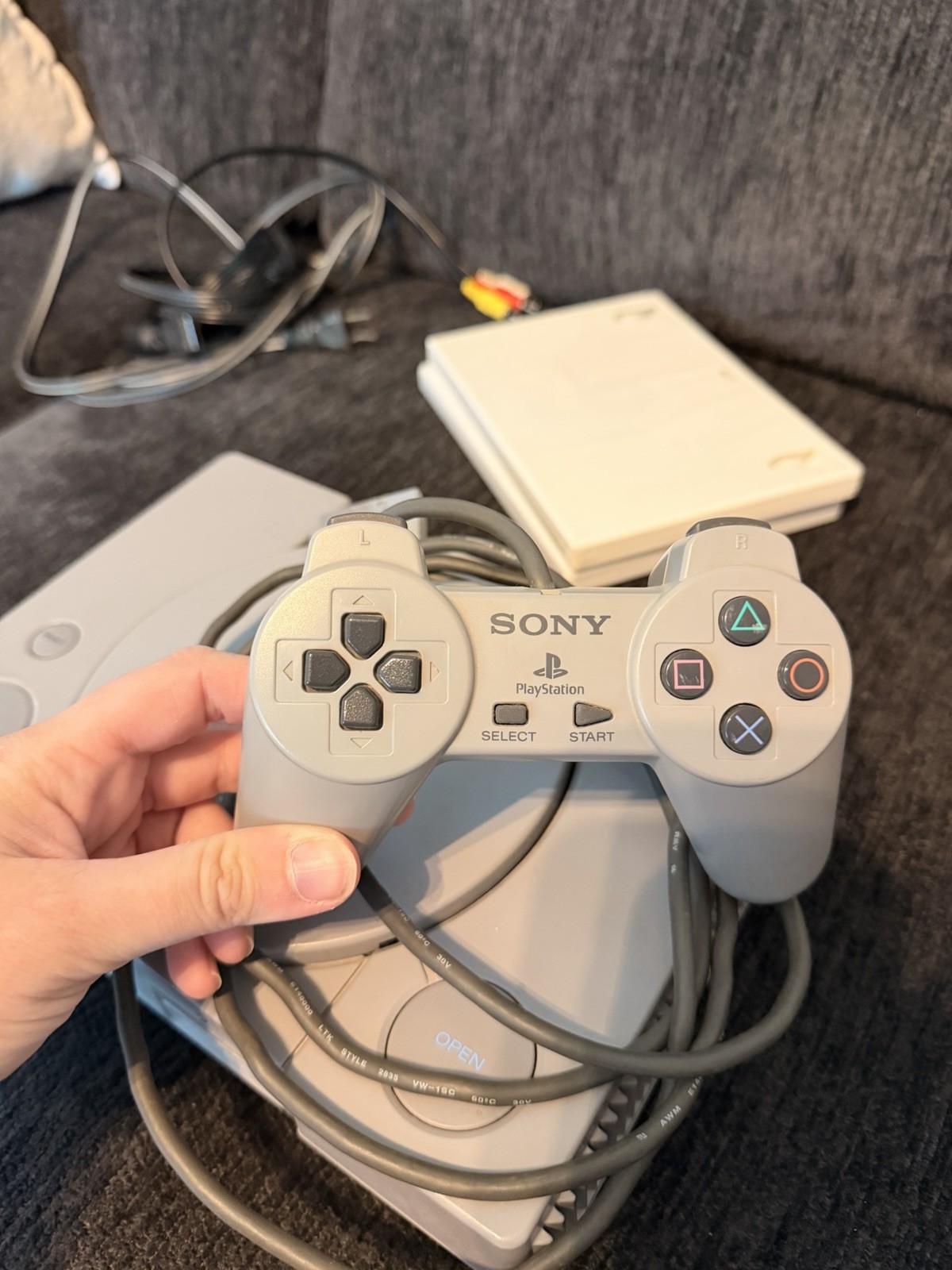 Sony PlayStation 1 Console Bundle with Games and controller