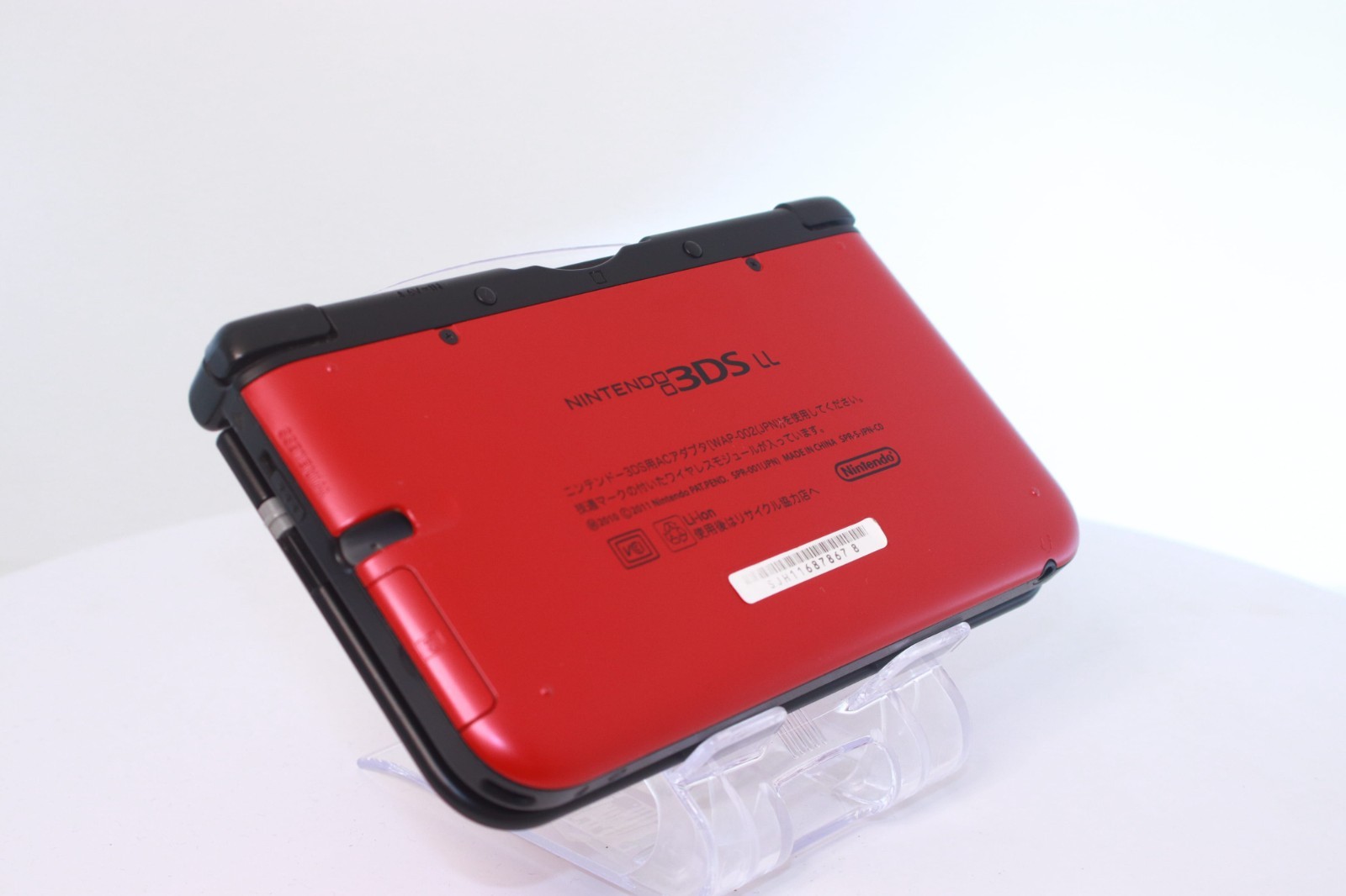 JP Game Nintendo 3DS LL XL Red Black [Rank :A] Region-locked