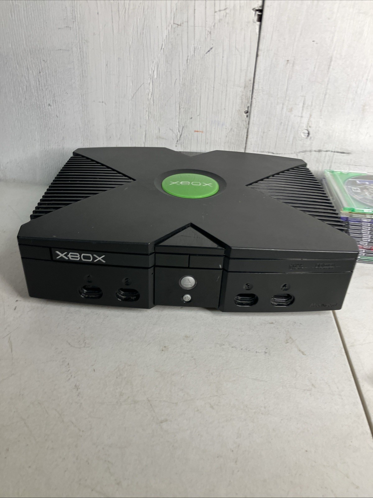 Microsoft Original Xbox Console Bundle Big Duke 15 Games Halo Crazy Taxi Deus Ex