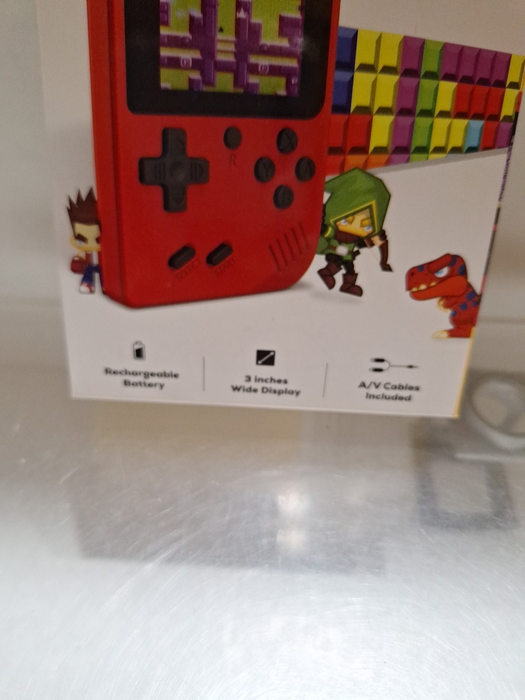 Merkury Innovations Arcade Fun Portable Gaming Console 200 Games