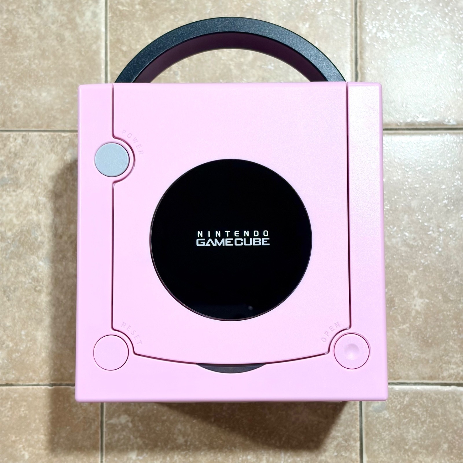 PINK Nintendo GameCube Console + Game Boy Player REGION FREE x2 Controllers 001