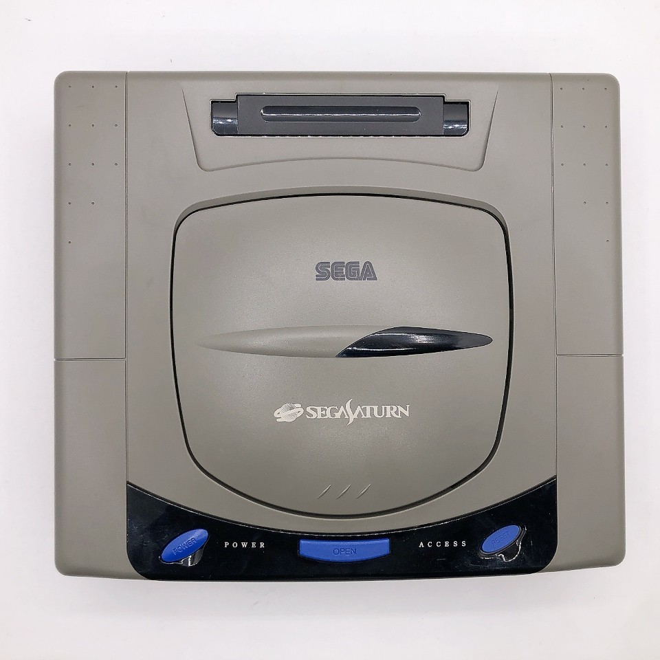 Sega Saturn Console only HST-3200 Gray NTSC-J Japanese System Tested Working