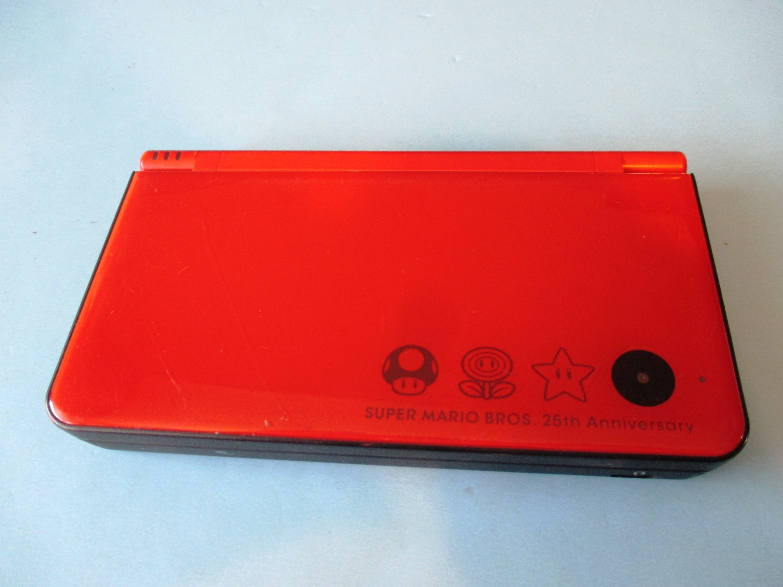Nintendo DSi XL Super Mario 25th Anniversary Red System w/Charger FREE Shipping!