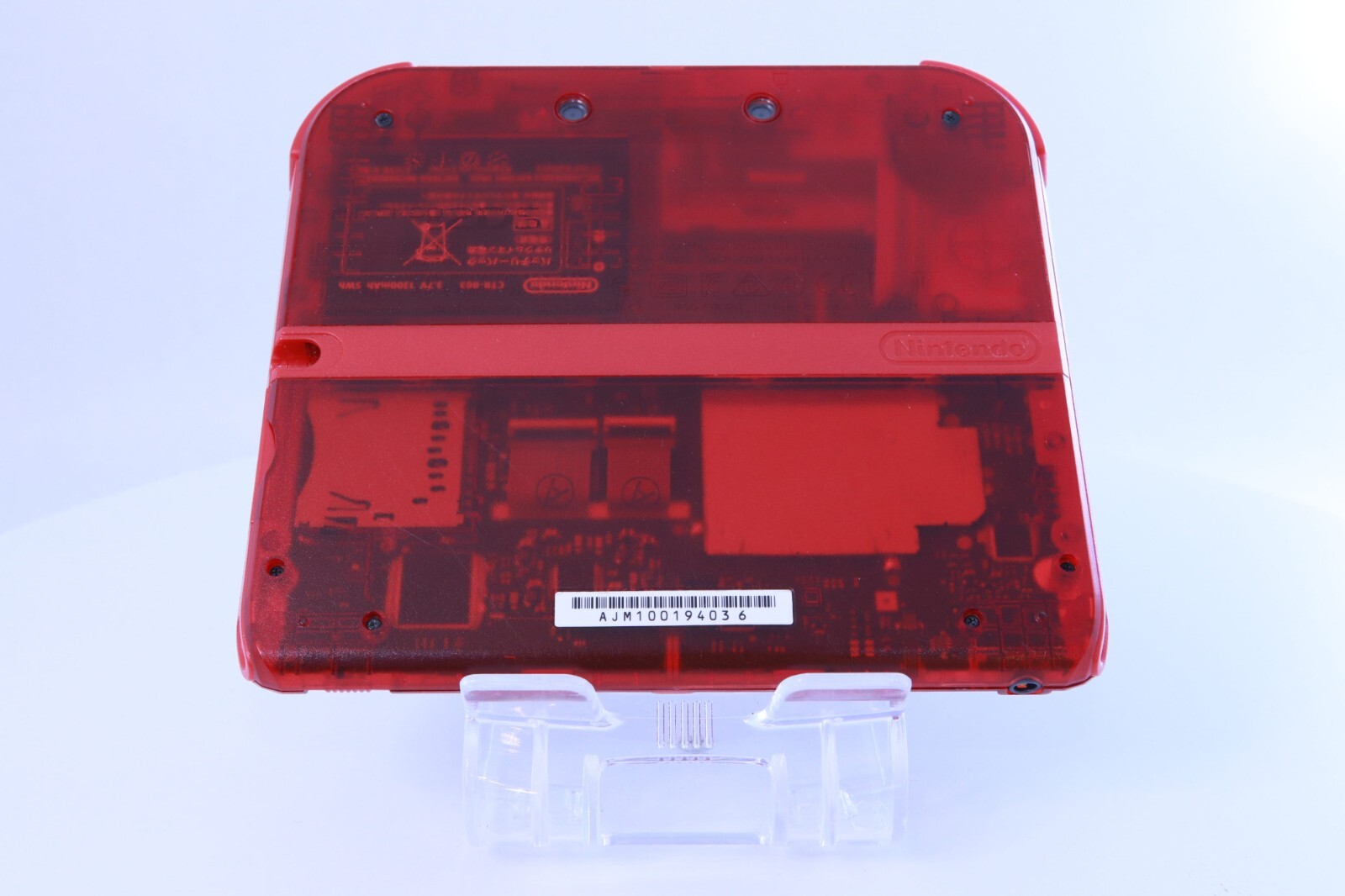 Nintendo 2DS Pokémon Red [Rank:S] W/USB Cable