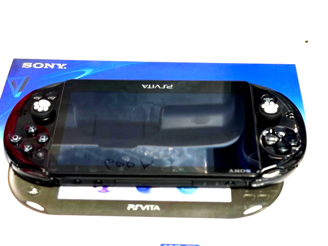 SONY PS Vita PCH 2000 Console Charger w/Box PlayStation PSV Slim Black 64GB USA
