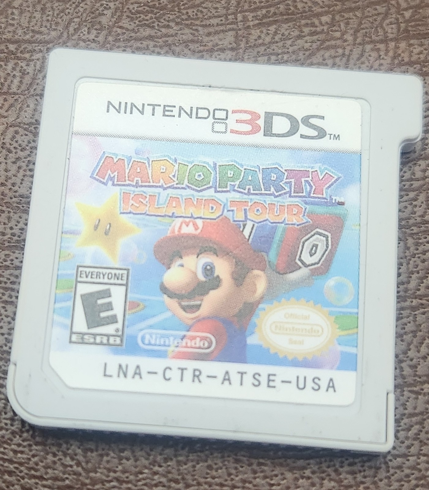 Nintendo 3DS Handheld System (CIB) – Aqua Blue NO Stylus, With Mario Party Game