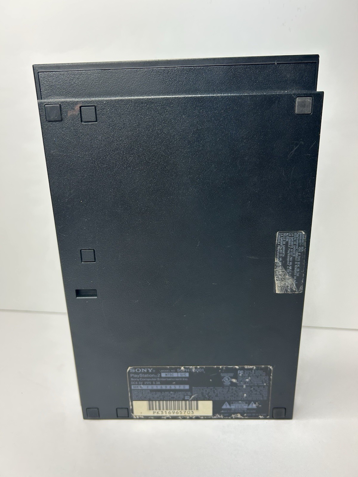 Sony PlayStation 2 PS2 Slim Black Console w/ Controller Cables 8MB Memory Card