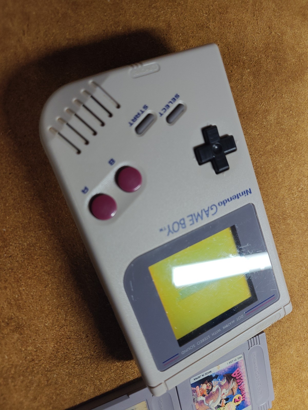 Nintendo Gameboy with games and AC adapter, all works great 2 game game boy lot