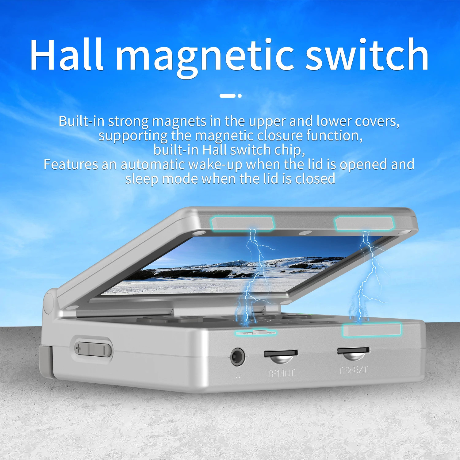 RG35XXSP Flip Handheld Game Console 3.5 Inch IPS 64GB Linux TV Output