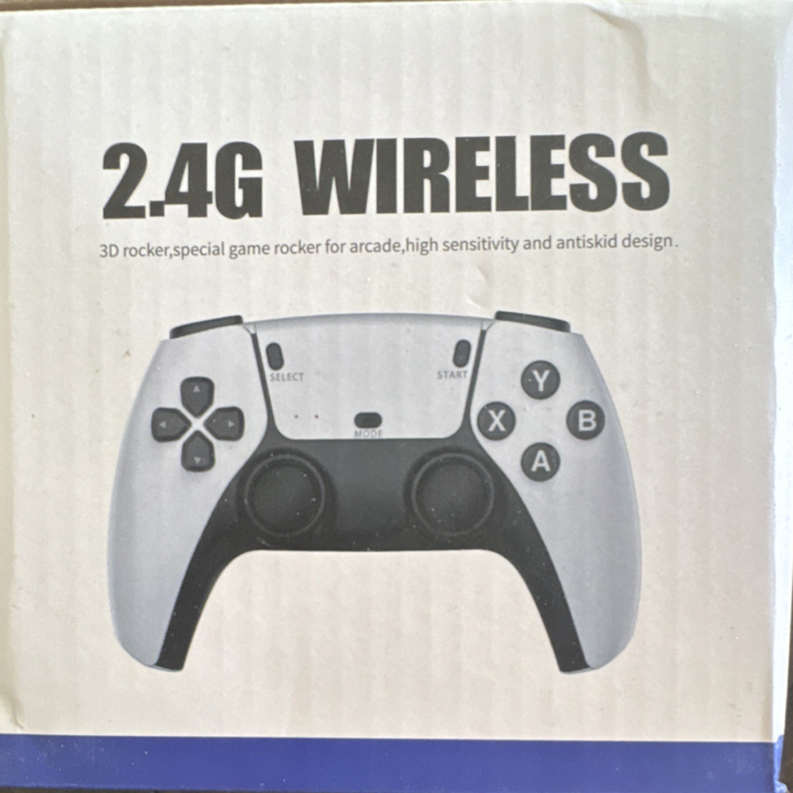SJGAM M15 Plus Handheld Game Console, 2.4G Wireless, HDMI, Wi-Fi, White