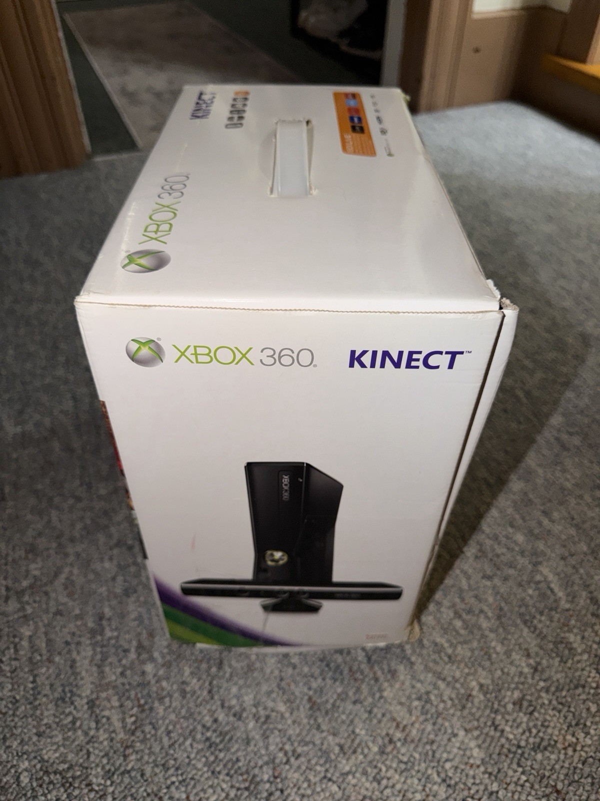 Microsoft Xbox 360 S Matte Black (10 Game Bundle)