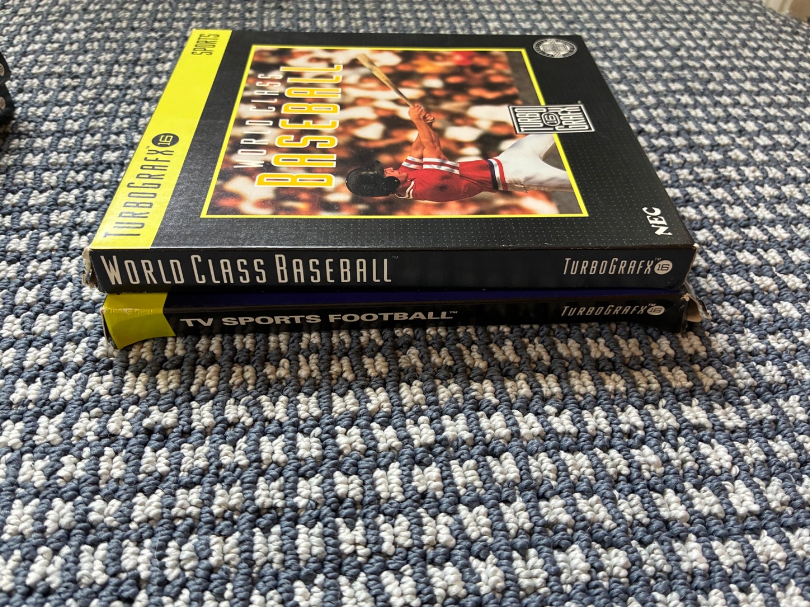 TurboGrafx-16 Console Bundle – TESTED – Bloody Wolf CIB JJ & Jeff Battle Royale